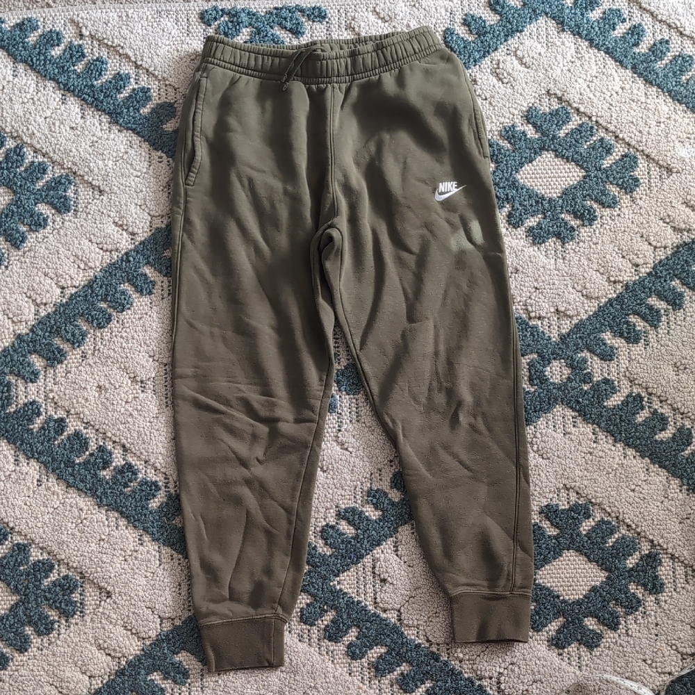 Nike Kids Green Jogger Sweatpants